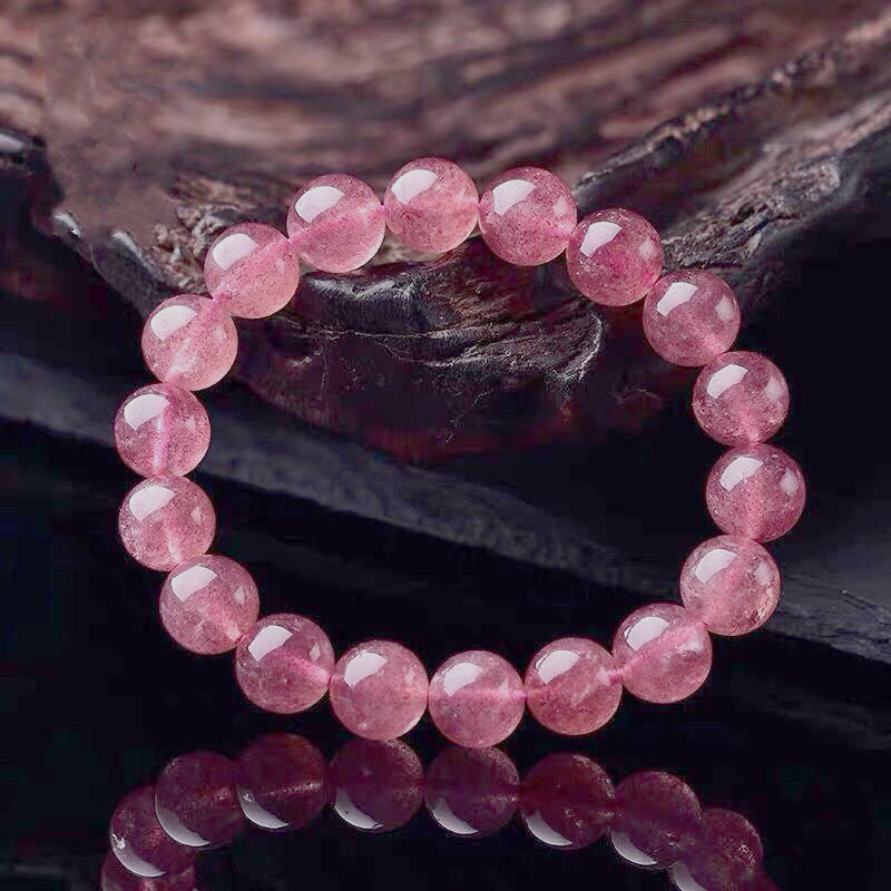 KarmaRipple's Authentic Rose Quartz Love Caring Bracelet p2