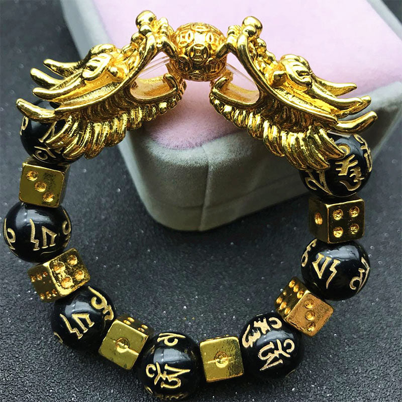 KarmaRipple's Double Dragon Wealth Protection Bracelet p3
