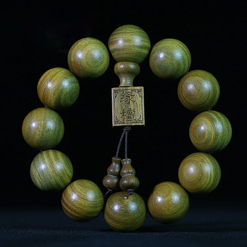 KarmaRipple's Tibetan Green Sandalwood Cure Bracelet p4