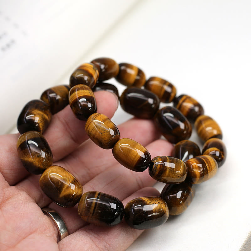 KarmaRipple's Authentic Tiger Eye Stone Integrity Willpower Bracelet p6