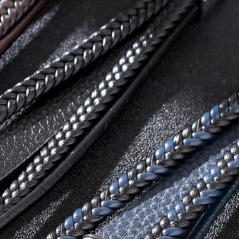 KarmaRipple's Evil Eye Tiger Eye Protection Beaded Multilayered Woven Bracelet p11