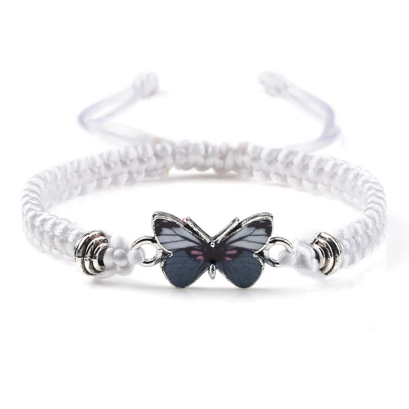KarmaRipple's Butterfly Freedom Love String Talisman Bracelet p40