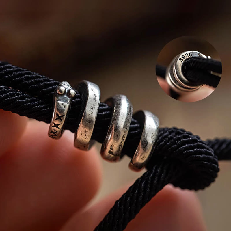 KarmaRipple's Tibetan Om Mani Padme Hum Carved Amulet Double Wrap Bracelet p7