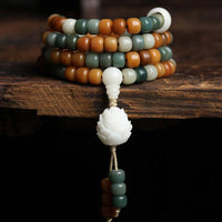 KarmaRipples Bodhi Lotus Mala Balance-Anhänger-Armband