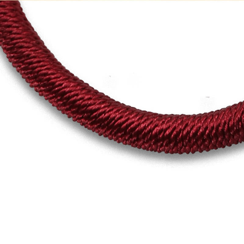 KarmaRipple's Handmade Tibetan Turquoise Om Mani Padme Hum Strength Woven Bracelet p9