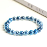 KarmaRipples authentisches buntes Candy-Achat-Balance-Strength-Perlenarmband