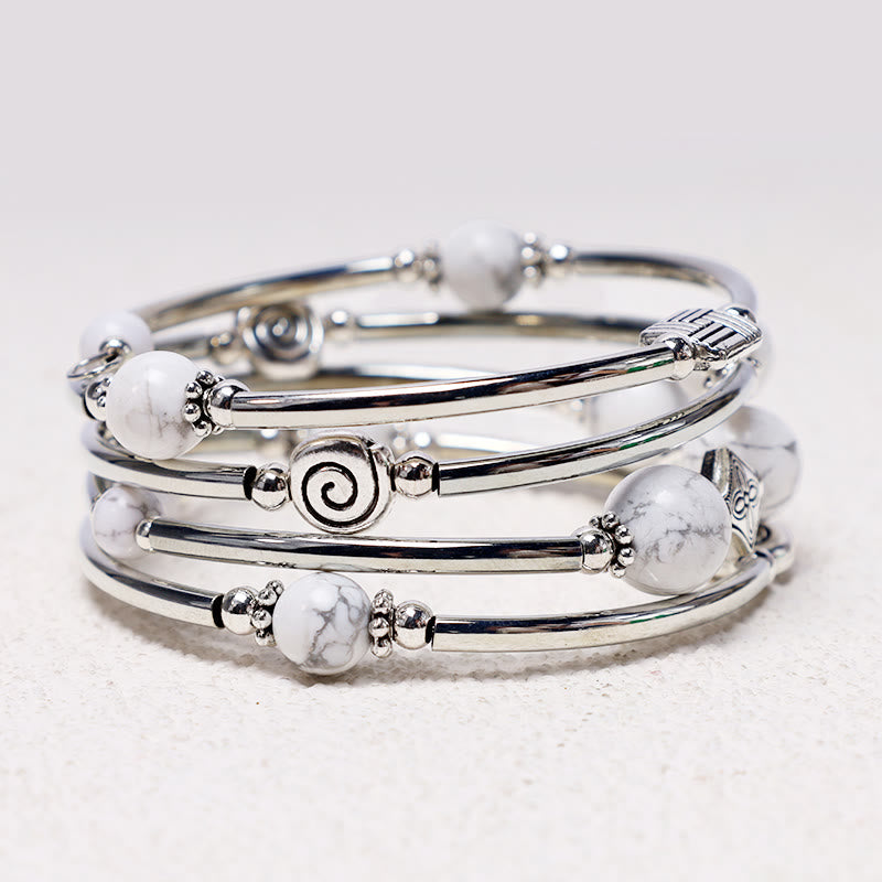 KarmaRipple's Tibetan Turquoise Balance Bracelet p5