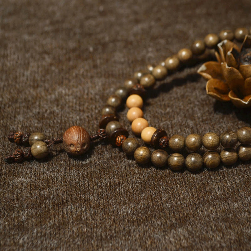 KarmaRipple's Tibetan Sandalwood Protection Talisman Mala Bracelet p4