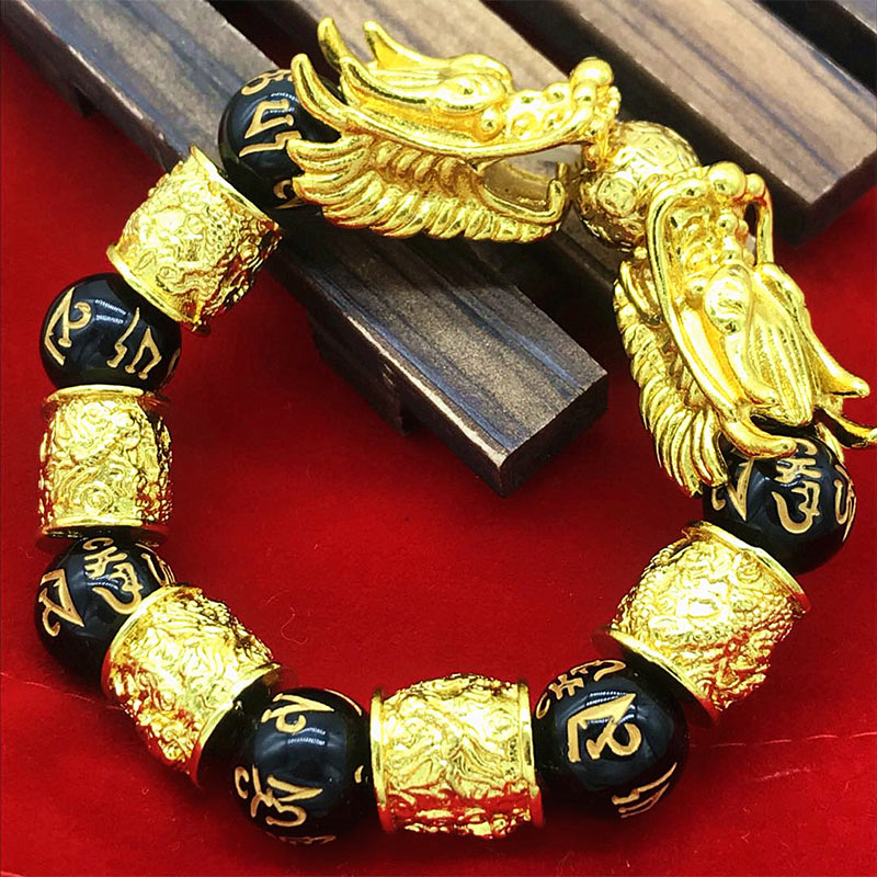 KarmaRipple's Double Dragon Wealth Protection Bracelet p6