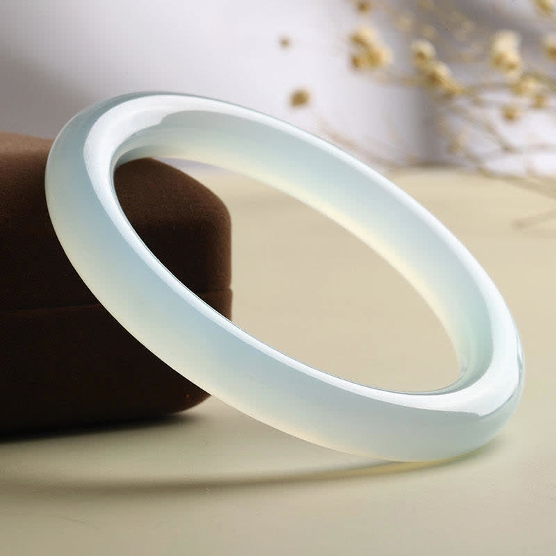 KarmaRipple's Authentic Aquamarine Blessing Serenity Bangle Bracelet p10