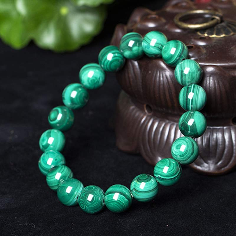 KarmaRipple's Authentic Malachite Protection Calmness Bracelet p6