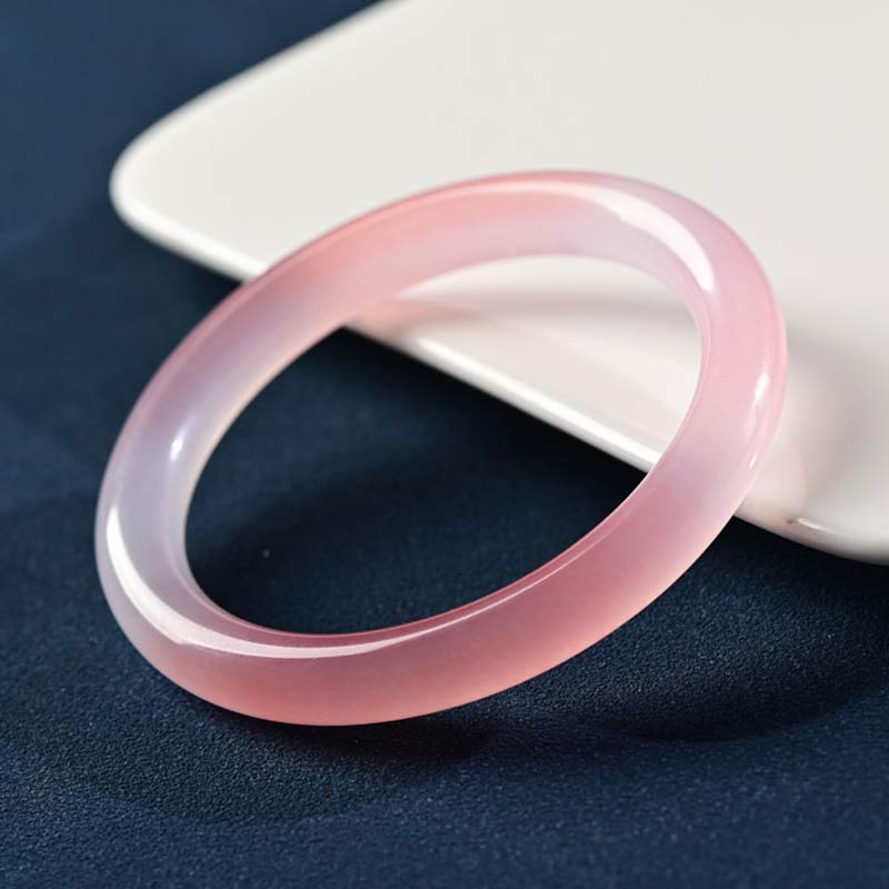 KarmaRipple's Pink Gemstone Love Warmth Bracelet Bangle p6