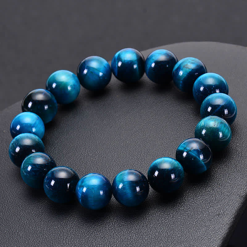 KarmaRipple's Blue Tiger Eye Protection Bracelet p15