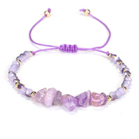 KarmaRipples Amethyst Purify Strickarmband