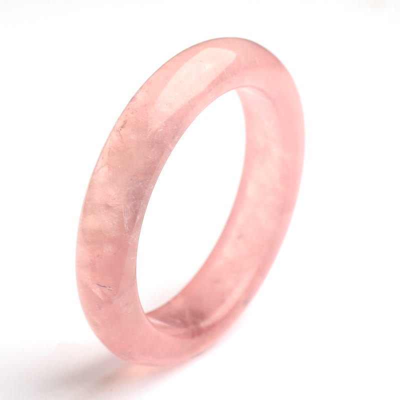 KarmaRipple's Authentic Rose Quartz Love Caring Bracelet Bangle p10