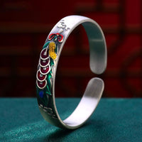 KarmaRipples Feng Shui-Armband mit fünf Kaisermünzen und Erdnuss-Reichtumssymbol