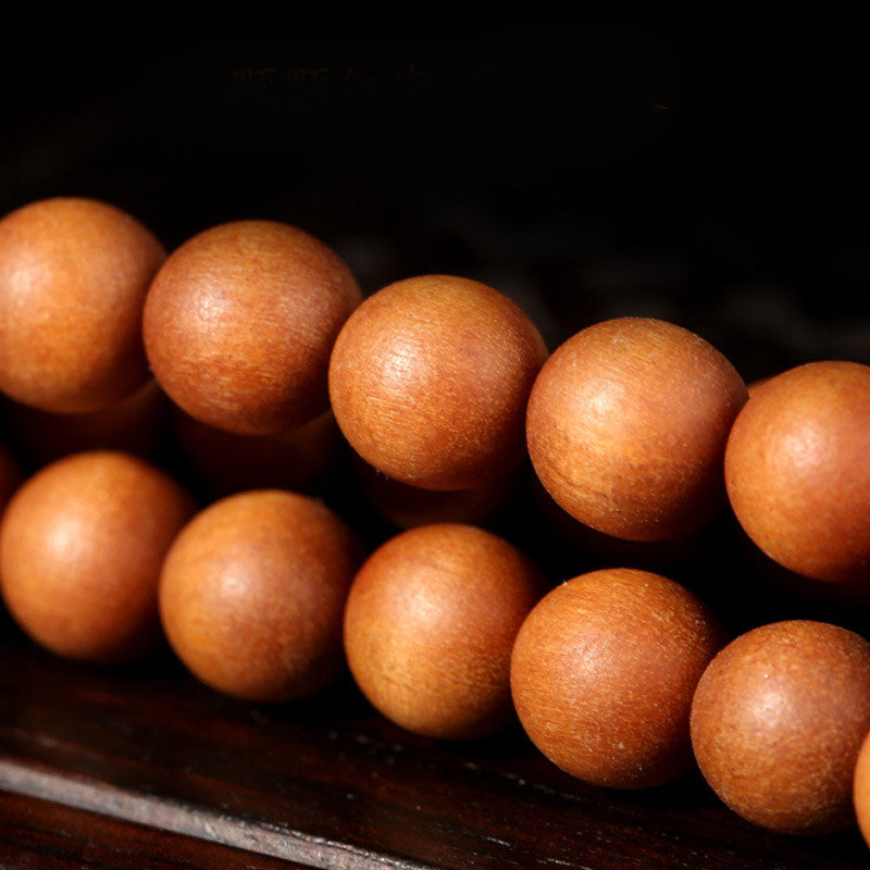 KarmaRipple's Tibetan Sandalwood Lotus Enlightenment Talisman Mala Bracelet p6