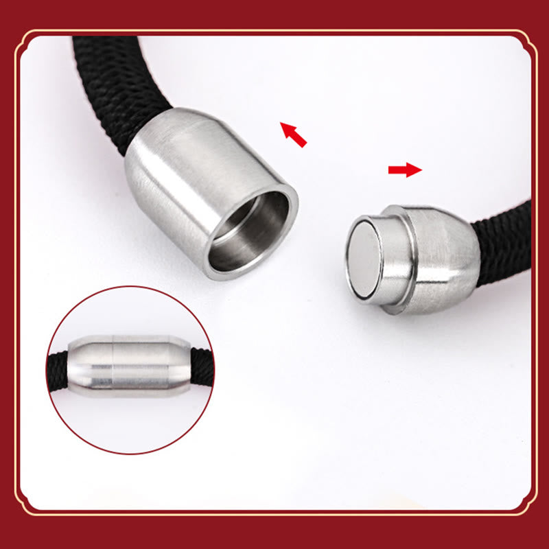 KarmaRipple's 999 Sterling Silver Dragon Fortune Handcrafted Woven Child Adult Bracelet ( p9