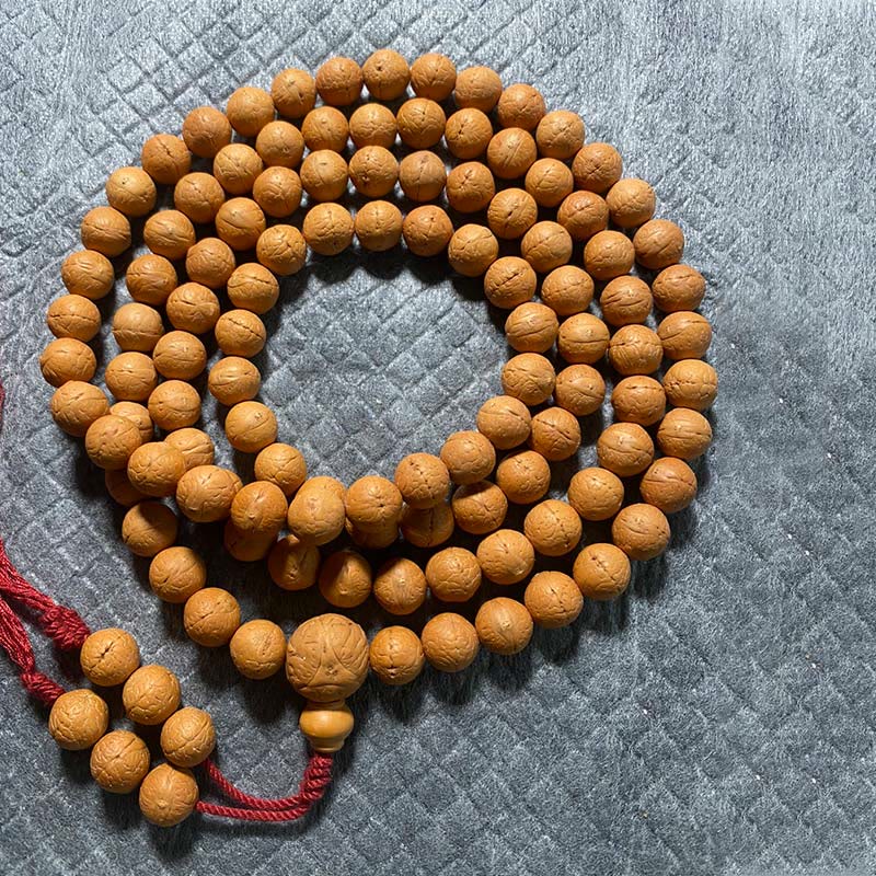 KarmaRipple's 108 Mala Beadwork Nepal Bodhi Seed Fortune Wealth Tassel Bracelet p3