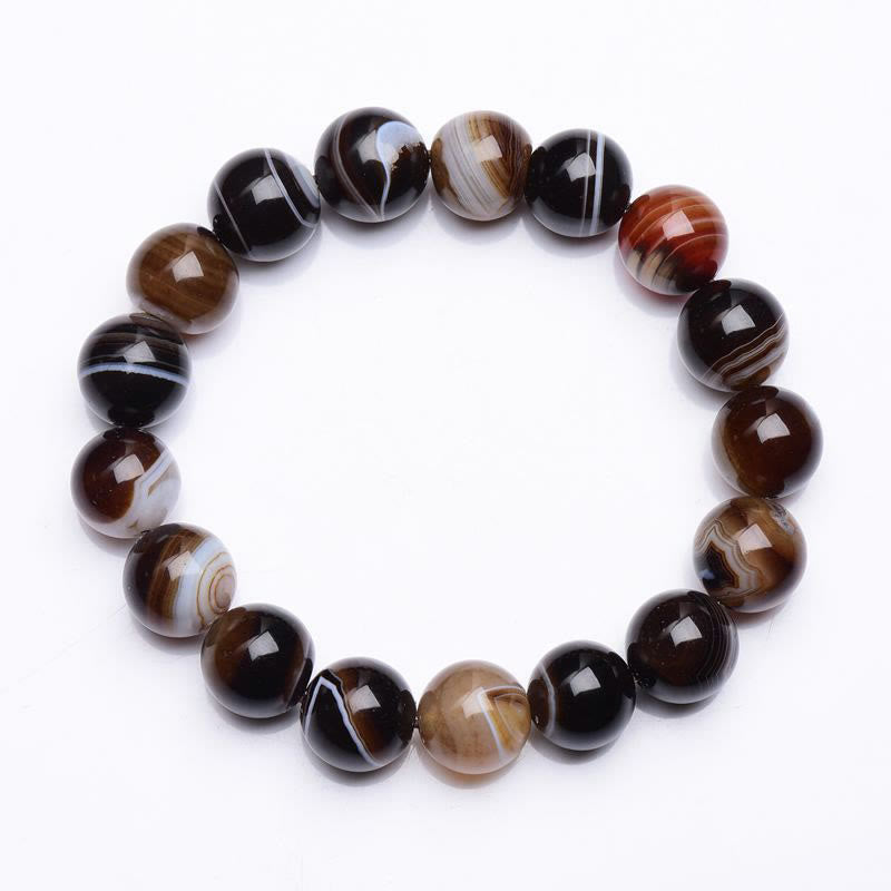KarmaRipple's Tibetan Sardonyx Happiness Positive Bracelet p10