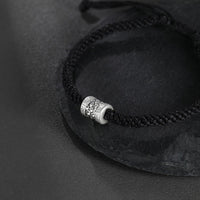 KarmaRipples 999 Sterling Silber Rote Schnur Glückswolke Stärke Armband