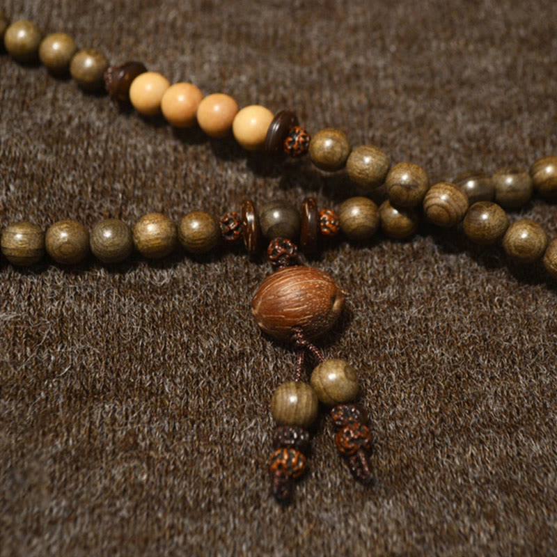 KarmaRipple's Tibetan Sandalwood Protection Talisman Mala Bracelet p8
